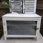 Oude Franse vliegenkast, Huis en Inrichting, Kasten | Vitrinekasten, Ophalen, Gebruikt, 25 tot 50 cm, Minder dan 100 cm