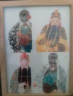 Chinese Opera Maskers, Antiek en Kunst, Ophalen of Verzenden