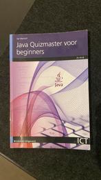 Java Quizmaster voor Beginners - MBO Niveau 4, Ophalen of Verzenden, Zo goed als nieuw, Programmeertaal of Theorie