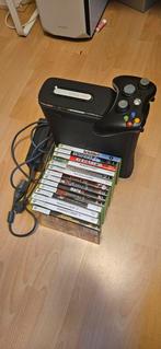 Xbox 360 120GB + controller + 16 spellen, Ophalen, Met 1 controller, 120 GB, Gebruikt