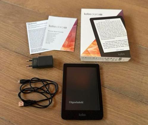 Kobo Clara HD e-reader, compleet met doos en toebehoren, Computers en Software, E-readers, Zo goed als nieuw, 6 inch of minder