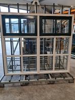 Kozijnen merantie met roedes en hr++ glaa, Ophalen of Verzenden, Hout, 75 tot 150 cm, Raamkozijn