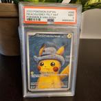 Pikachu Grey Felt Hat PSA 9 - Van Gogh, Ophalen of Verzenden, Zo goed als nieuw, Losse kaart