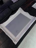 Grote barok spiegel krijtverf, Huis en Inrichting, Ophalen, Minder dan 50 cm, Zo goed als nieuw, Minder dan 100 cm