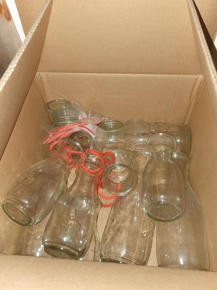 Weckpotten - Div Maten en Modellen totaal 53 stuks  4 dozen., Huis en Inrichting, Keuken | Keukenbenodigdheden, Gebruikt, Ophalen