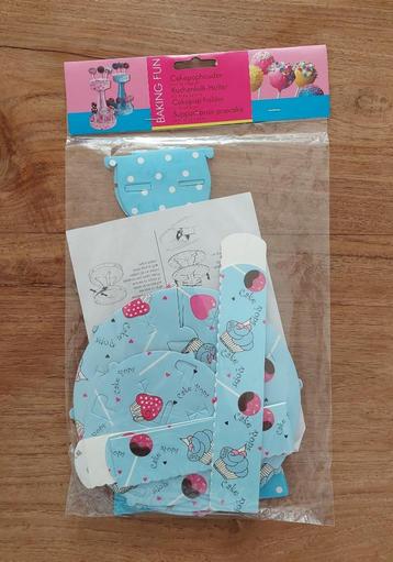 Cakepophouder blauw voor 16 cakepops beschikbaar voor biedingen