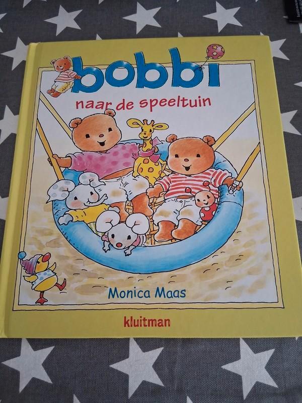 groot boek monica maas - bobbi naar de speeltuin, Boeken, Kinderboeken | Baby's en Peuters, Zo goed als nieuw, 3 tot 4 jaar, Ophalen of Verzenden