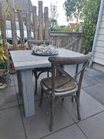 Houten Bistro Set - Tafel & Stoelen, Tuin en Terras, Ophalen of Verzenden