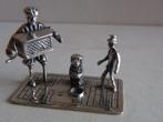 Miniatuur zilver EP67 man buikorgel zilveren miniaturen, Antiek en Kunst, Ophalen of Verzenden, Zilver