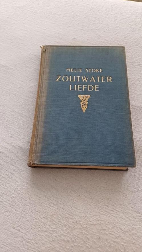 Stoke, Melis (Herman Salomonson) Zoutwaterliefde / mailboot, Boeken, Literatuur, Gelezen, Nederland, Ophalen of Verzenden