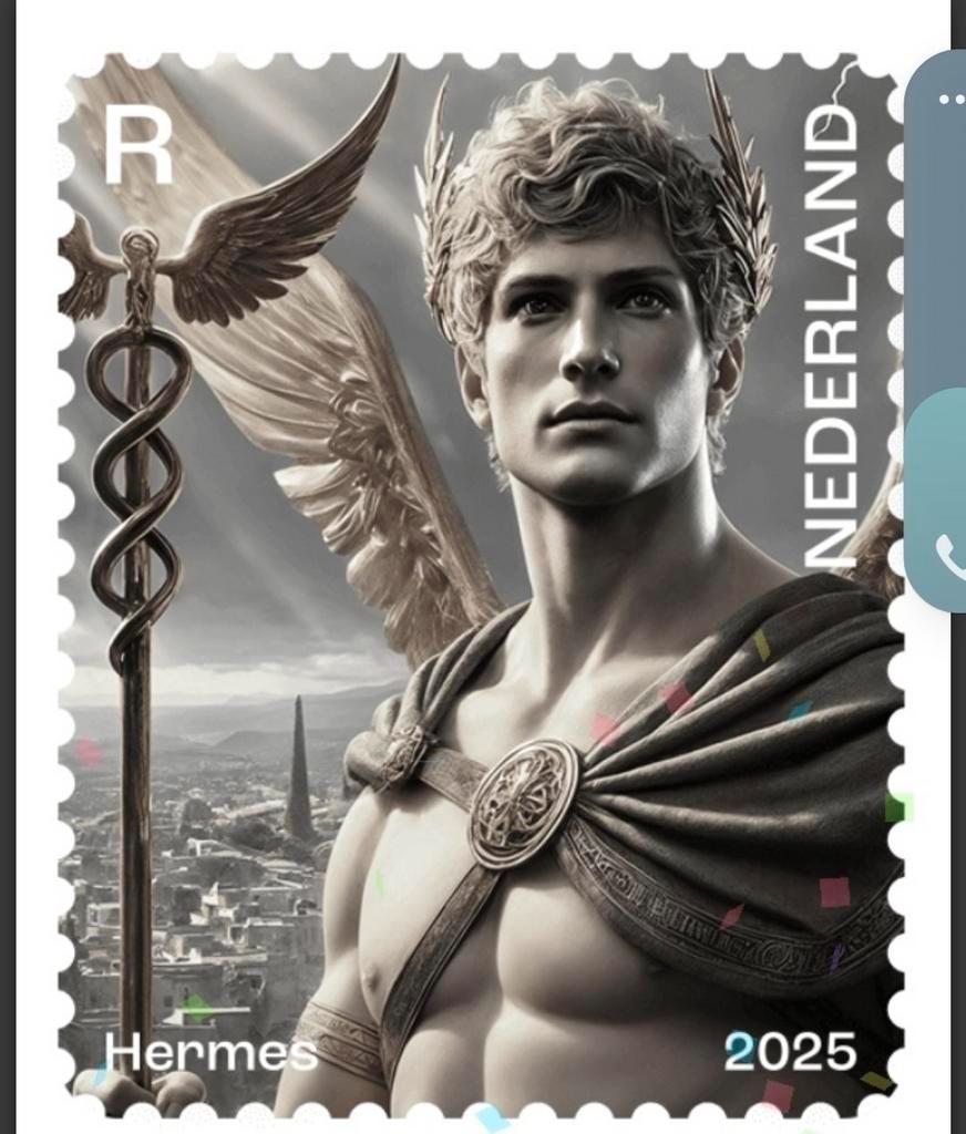 ≥ Complete set Crypto zegels Hermes 2025 Nederland — Postzegels | Nederland  — Marktplaats