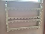 oud bordenrek, hout, brocante, Huis en Inrichting, Ophalen of Verzenden, Gebruikt