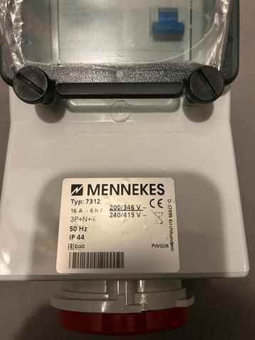 Mennekes WCD 16a5p 6H400V ip44 met aardlek - 7312 beschikbaar voor biedingen