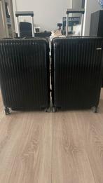 2 zwarte rimowa koffers, Ophalen, Zo goed als nieuw, Hard kunststof, 70 cm of meer