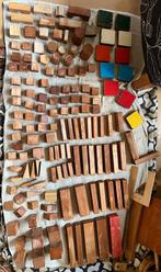 Houten bouw Blokken, velerlei soorten en ook met kleuren, Ophalen, Zo goed als nieuw, Overige merken