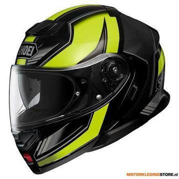 Shoei Neotec 3 GRASP Systeemhelm, Zwart-Fluor beschikbaar voor biedingen