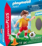 2x Playmobil 70157 Voetballer, Ophalen of Verzenden, Gebruikt, Los playmobil