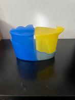 Tupperware Suiker & Melk Set - Blauw/Geel, Huis en Inrichting, Keuken | Tupperware, Ophalen of Verzenden, Gebruikt, Blauw, Beker of Kan