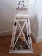 Sfeervolle lantaarn, Huis en Inrichting, Ophalen, Crème, Zo goed als nieuw, 75 cm of meer
