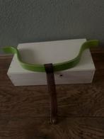 Stokke Tripp Trapp houten beugel met origineel leertje., Ophalen of Verzenden