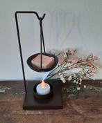 Geurbrander Abeki metaal donkerbruin H23cm, Bruin, Nieuw, Ophalen of Verzenden, Metaal