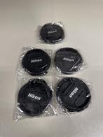 Camera Front Lens Cap Cover 55mm Voor Nikon als LC-55 - 5 st, Spiegelreflex, Nieuw, Ophalen of Verzenden, Nvt