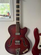 Höfner Model 457/S/E2 1960s - Sunburst, Muziek en Instrumenten, Snaarinstrumenten | Gitaren | Elektrisch, Ophalen, Gebruikt, Hollow body