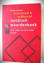Juridisch Woordenboek~Fockema Andreae~Verwijzend verklarend, Algra, Ophalen of Verzenden, Zo goed als nieuw, Overige uitgevers