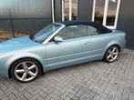 Audi A4 2.4 V6 120KW Cabrio AUT 2002 Blauw AUTOMAAT, Auto's, Zwart, Cabriolet, A4, 163 pk