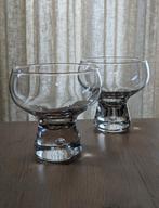 Vintage Kosta Boda Rondo Glazen - Set van 2, Glas of Glazen, Gebruikt, Ophalen of Verzenden, Glas