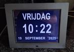 Digitale klok met grote cijfers, Ophalen of Verzenden, Nieuw, Digitaal, Staande klok