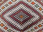 Handmade oriental wool Kelim Cushion vintage Marocco 33x38cm, Overige kleuren, Vierkant, Ophalen of Verzenden, Zo goed als nieuw