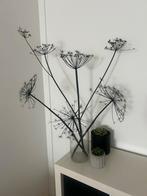 4 Berenklauw takken zwart met vaas, Huis en Inrichting, Woonaccessoires | Droogbloemen, Ophalen, Zo goed als nieuw