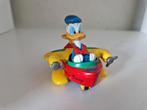 Vintage Die-Cast Donald Duck op Boot Miss Daisy, Ophalen of Verzenden, Donald Duck, Gebruikt, Beeldje of Figuurtje