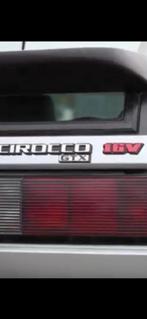 VW Scirocco 2 GTX embleem / logo, Verzenden, Gebruikt, Volkswagen, Achterklep