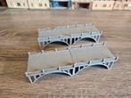 4xbrug 7cm N spoor trein 1:160, Hobby en Vrije tijd, Overige merken, Gebruikt, Gelijkstroom of Wisselstroom, Brug, Tunnel of Gebouw