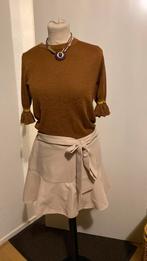 Nieuw broek rokje mt  xs t/m m met top ( en nog 1 top), Kleding | Dames, Rokken, Beige, Nieuw, Ophalen of Verzenden, Maat 36 (S)