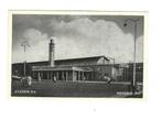 Hengelo-HG02 STation met voorplein paar mensen, Verzenden, Ongelopen, Overijssel