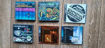 Verzameling dance trance gabber 6x  beschikbaar voor biedingen