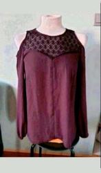 Paars blouse, Ophalen of Verzenden, Zo goed als nieuw, Maat 38/40 (M), Paars