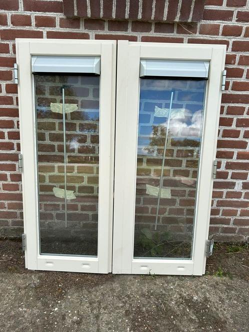 Stel nieuwe hardhouten ramen 100x119cm., Doe-het-zelf en Verbouw, Glas en Ramen, Nieuw, Gevelraam of Ruit, 80 tot 120 cm, 80 tot 120 cm