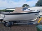 Corsiva sloep 500 tender met trailer.  Helemaal compleet, Watersport en Boten, Rubberboten, Aluminium, Zo goed als nieuw, Benzine