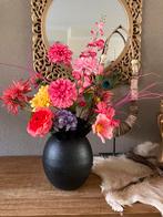 Trendy Zijden bloemen in Tulpenvaas Zijde Kunstbloem, Huis en Inrichting, Woonaccessoires | Kunstplanten en Kunstbloemen, Ophalen of Verzenden