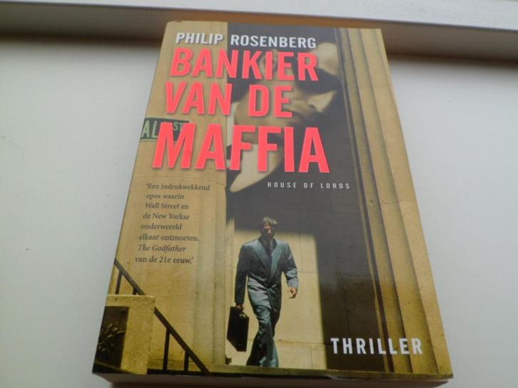 Bankier van de maffia - Philip Rosenberg, Boeken, Thrillers, Zo goed als nieuw, Ophalen of Verzenden
