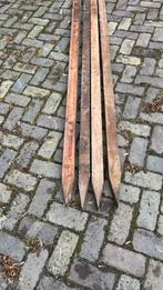 Azobe Palen 70/70 gepunt, Ophalen of Verzenden, Zo goed als nieuw, 250 cm of meer, Palen