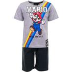 Super Mario Shortama - Here we Go - Maat 122, Kinderen en Baby's, Kinderkleding | Maat 122, Nieuw, Jongen of Meisje, Ophalen of Verzenden