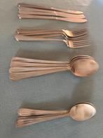 Gouden Bestekset - Nieuw!, Huis en Inrichting, Keuken | Bestek, Nieuw, Ophalen of Verzenden, Rvs of Chroom, Vaatwasserbestendig