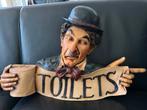 Charlie Chaplin Toiletbord, Ophalen, Gebruikt