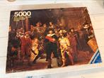 Puzzel nachtwacht 5000 stukjes, Ophalen of Verzenden, Meer dan 1500 stukjes, Gebruikt