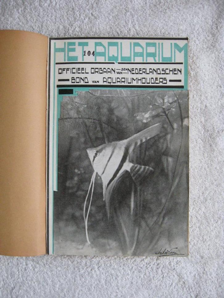 (ingebonden) Maandblad voor het Aquarium (1932-1933), Dieren en Toebehoren, Vissen | Aquariumvissen, Vis